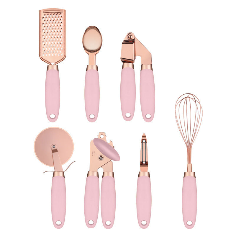 Kitchen Household Peeler Copper Plating Set