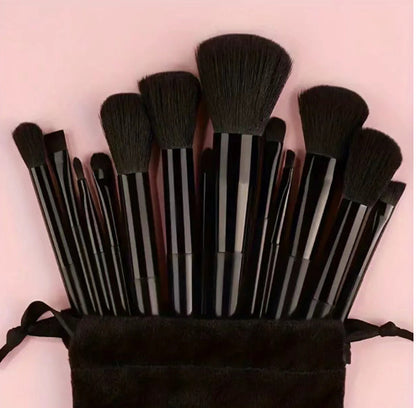Portable Soft Hair Makeup Brush Set