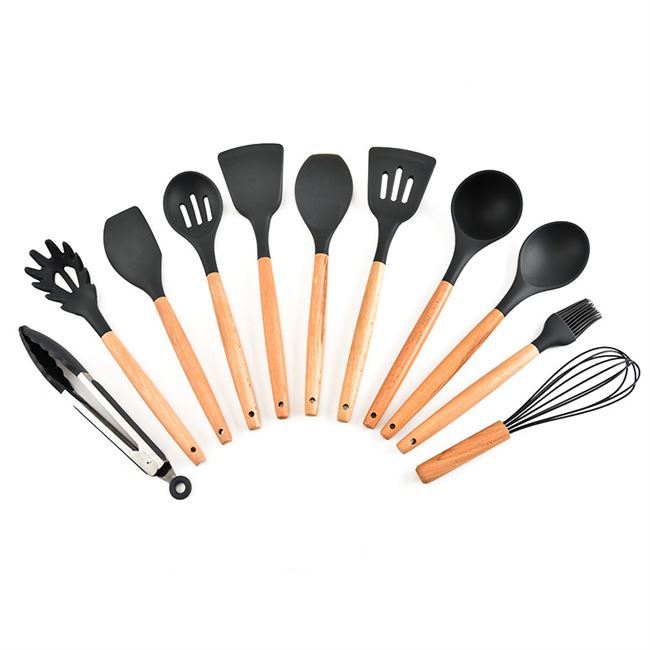 kitchen utensils silicone cookware set