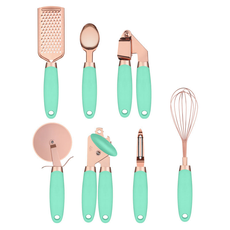 Kitchen Household Peeler Copper Plating Set