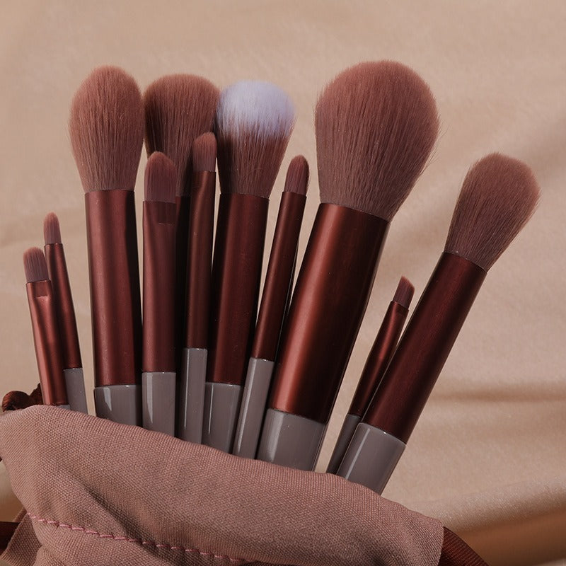 Portable Soft Hair Makeup Brush Set