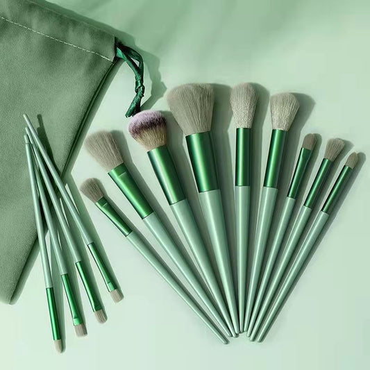 Portable Soft Hair Makeup Brush Set