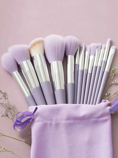 Portable Soft Hair Makeup Brush Set