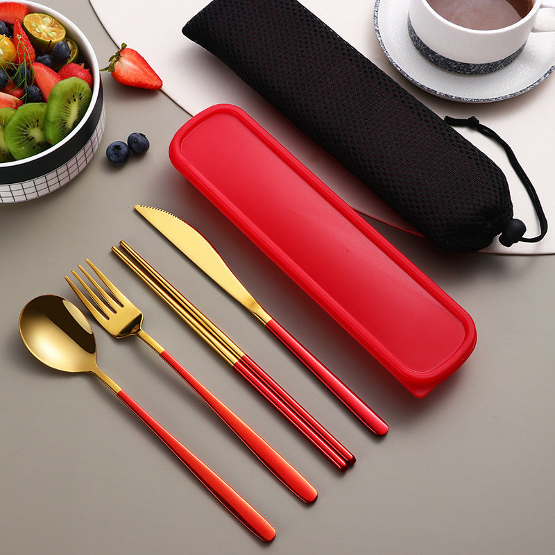 Dinnerware Set With Case