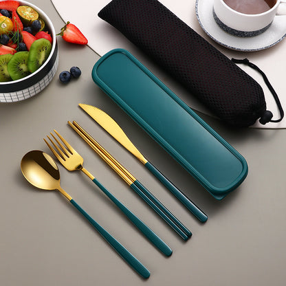 Dinnerware Set With Case